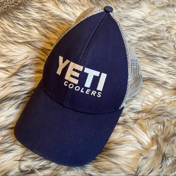 Yeti Coolers Navy Blue Dad Hat - Picture 1 of 4
